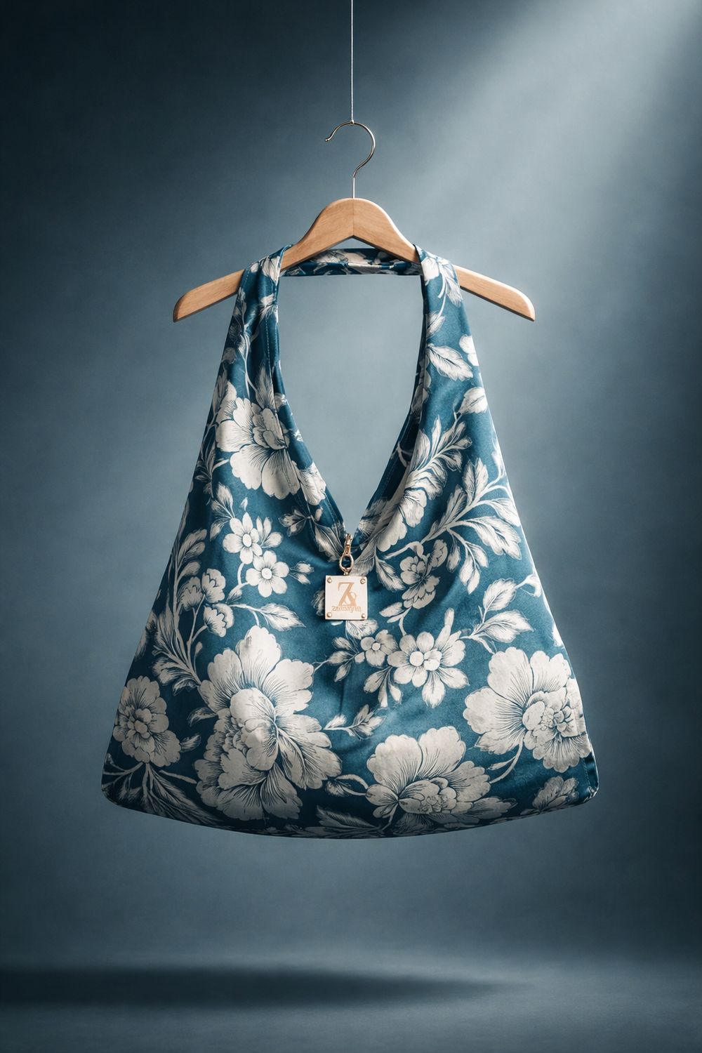 Boho Bag floral in green 