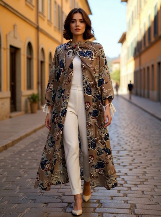 Reversible Zen floral kimono dress/coat Reversible Zen floral kimono dress/coat