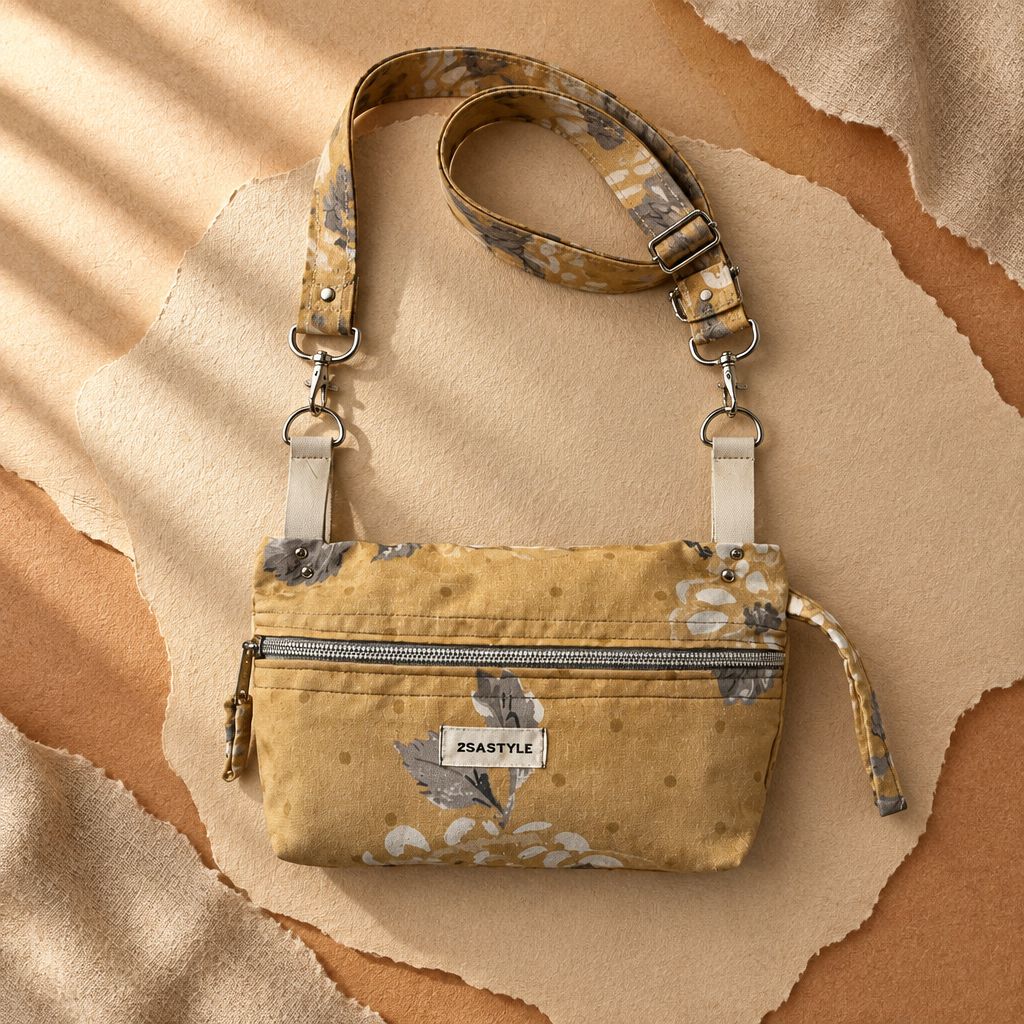 Yellow All in one cross body, clutch bag Yellow All in one cross body, clutch bag