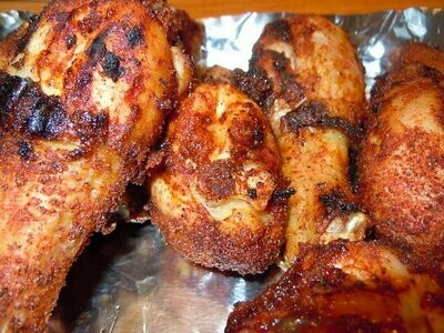 Chicken thighs in paprika