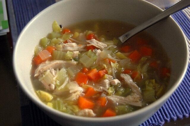 Chicken Soup With Vegetables