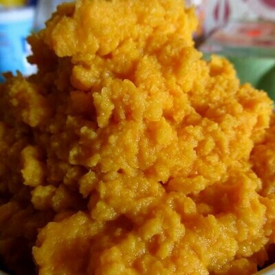 Mashed sweet Potato