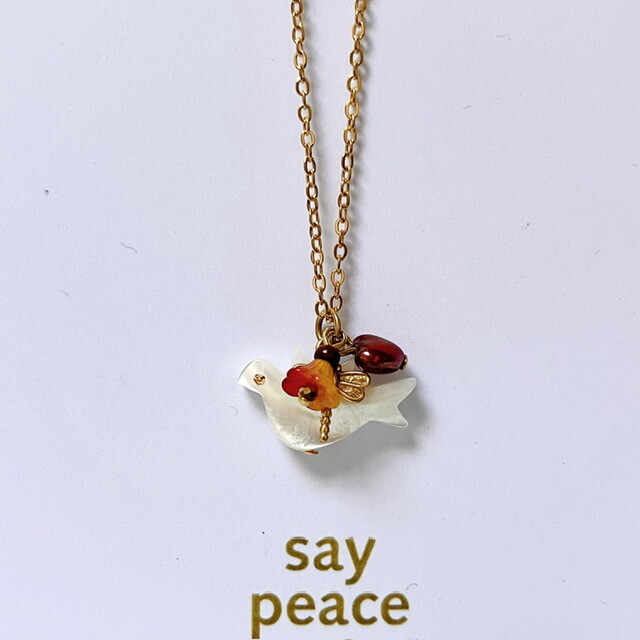 Say Peace necklace