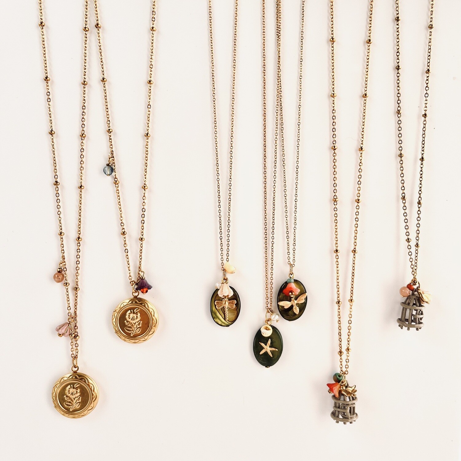 The Bird cage necklace