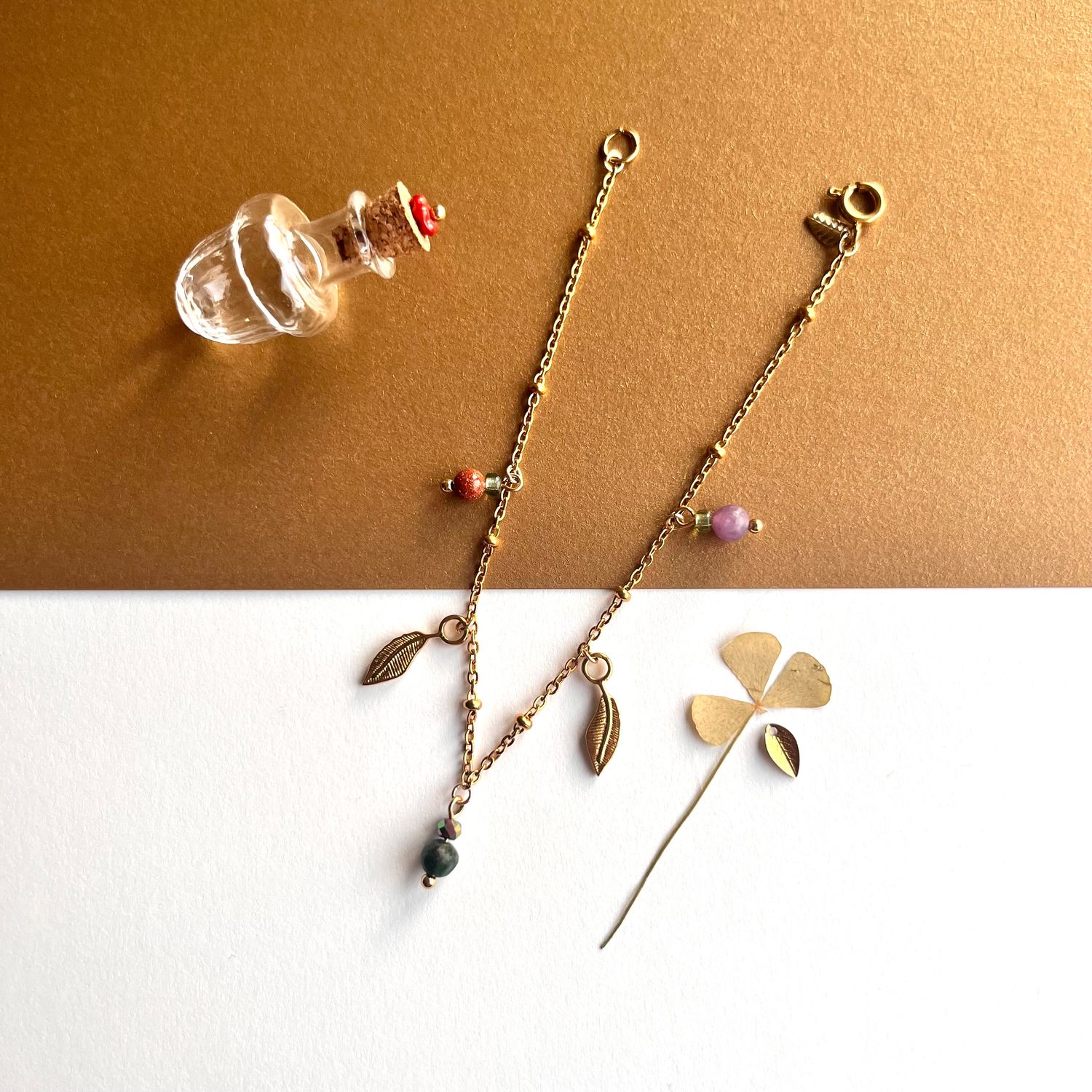 Leaf earrings