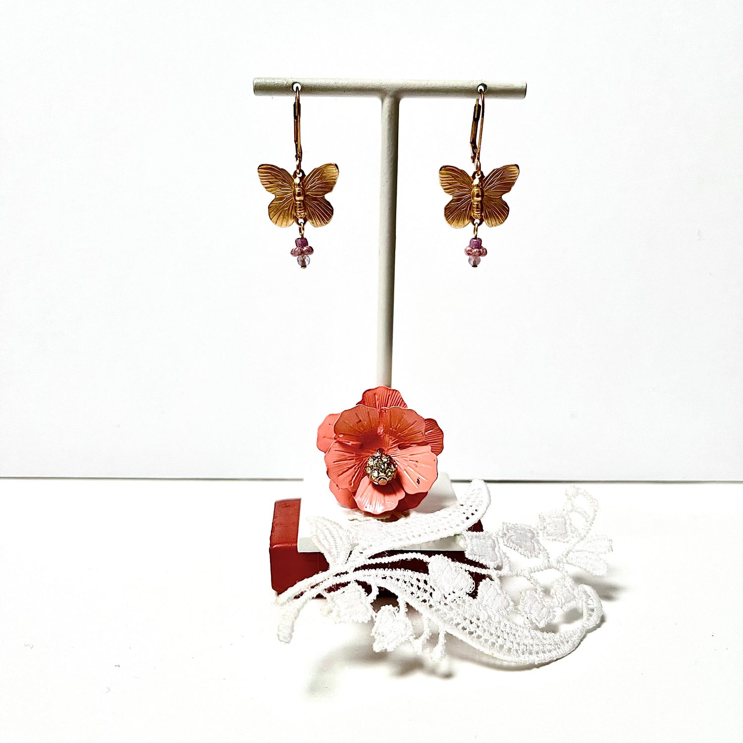 Butterfly earrings