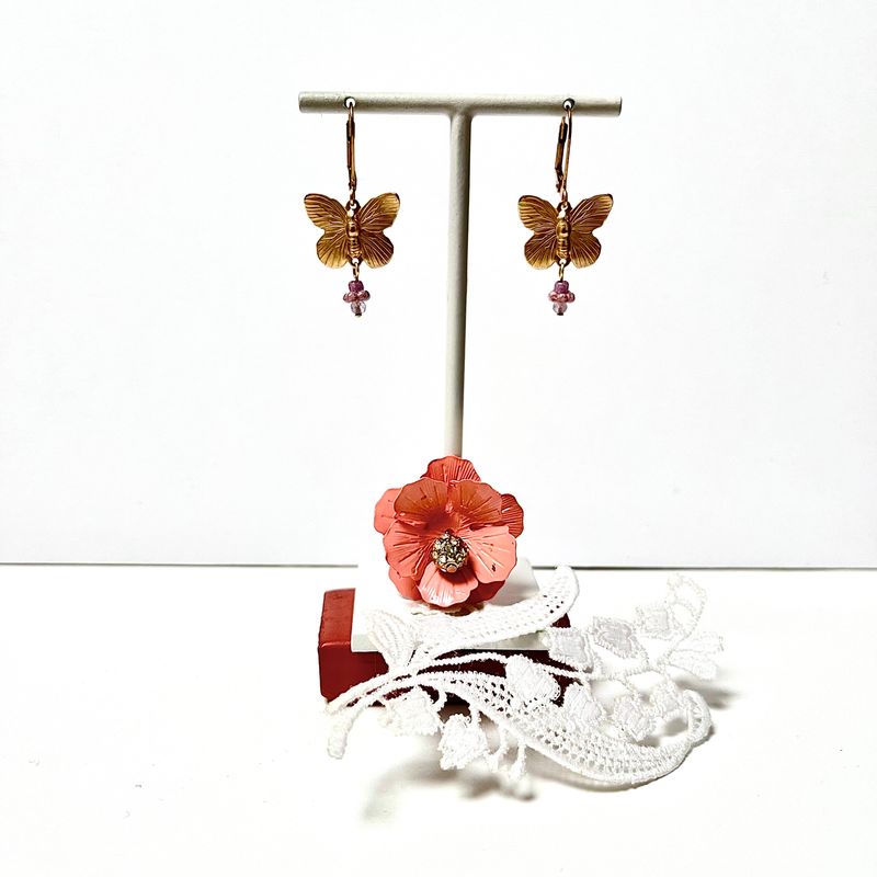 Butterfly earrings