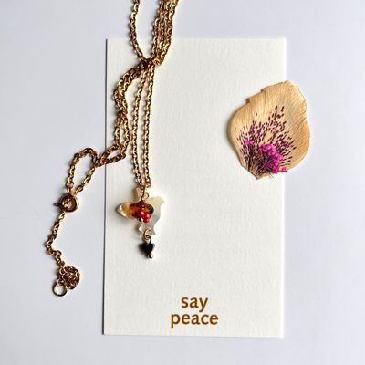 Say Peace necklace