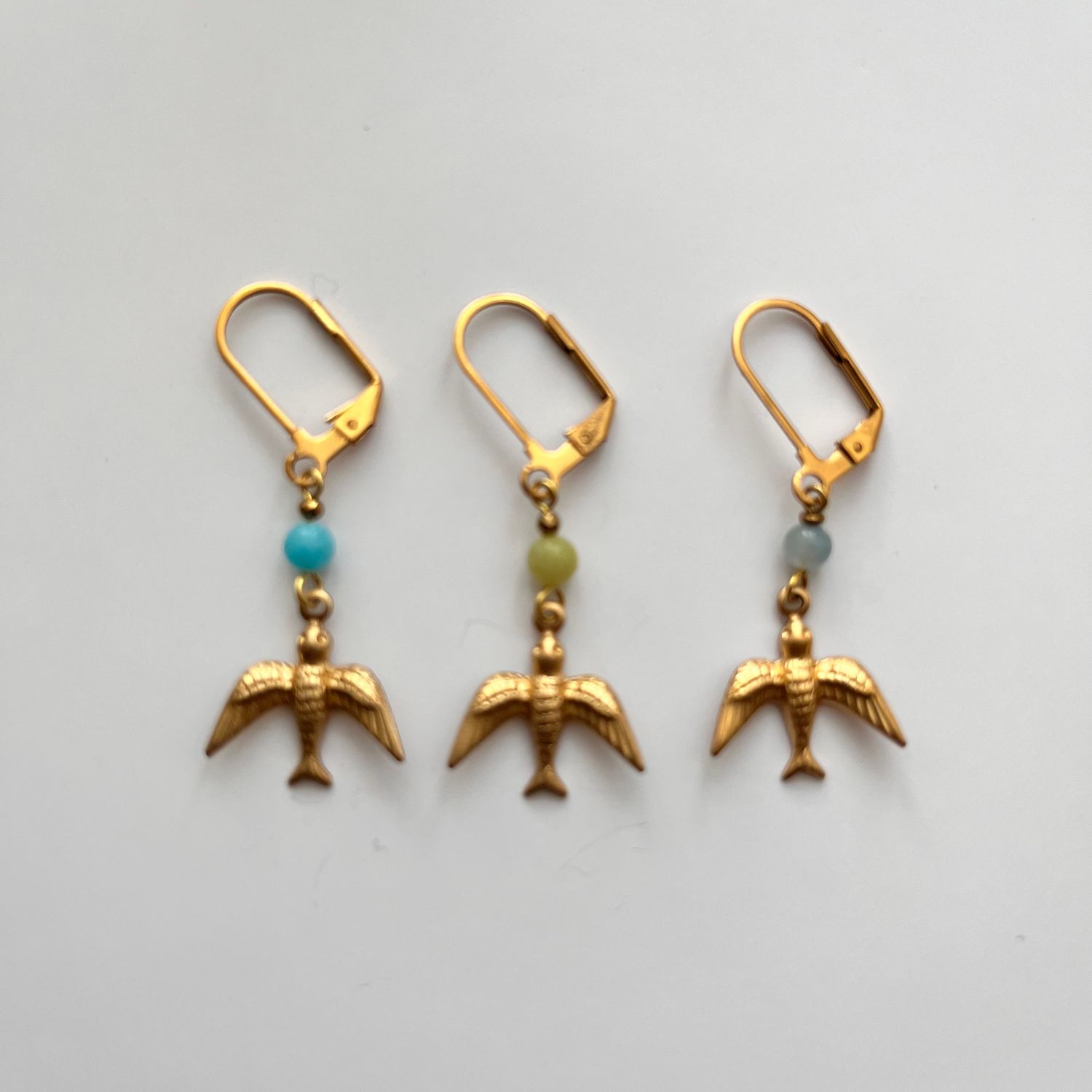 Kahlo birds earrings