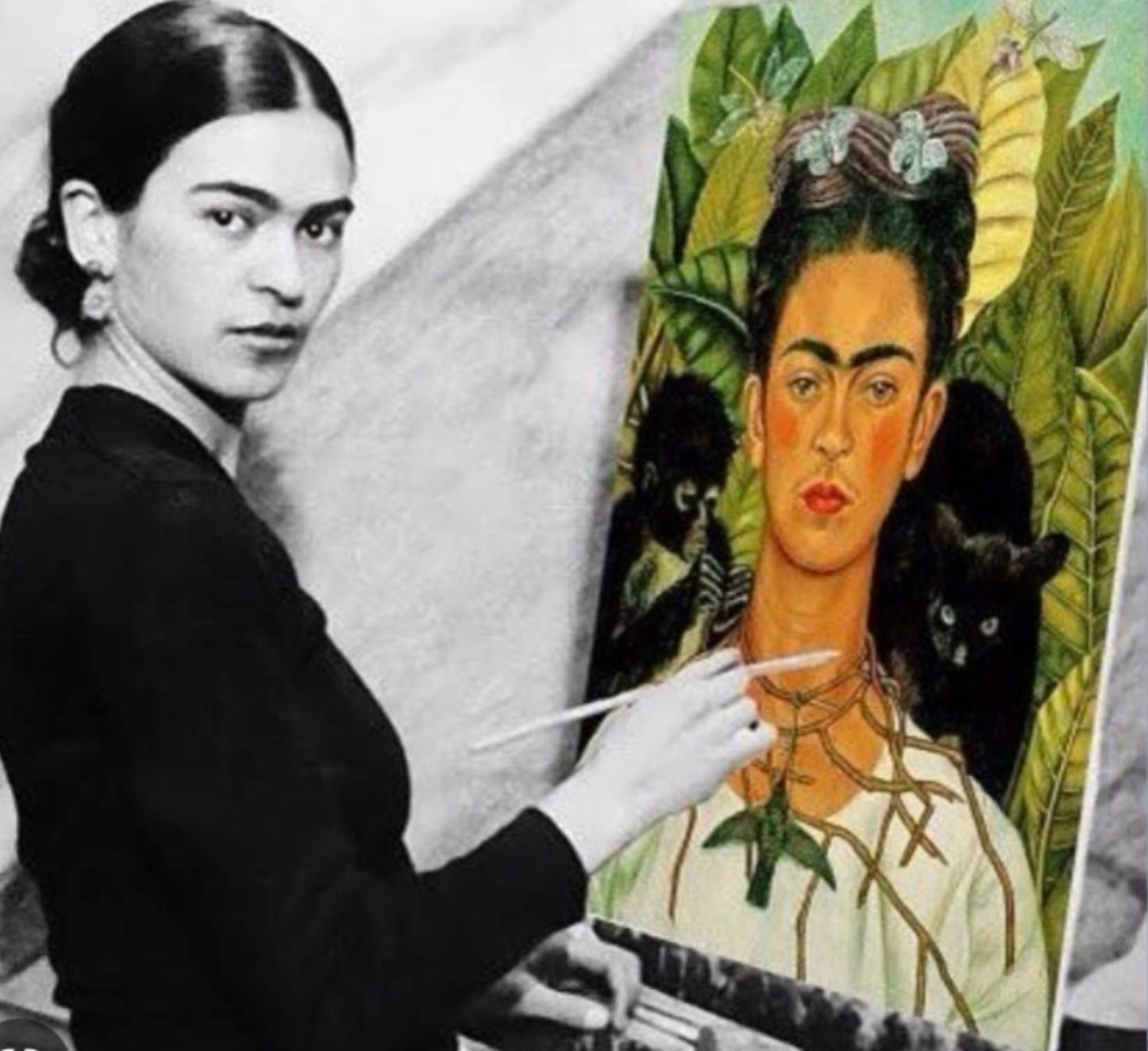 Kahlo birds earrings