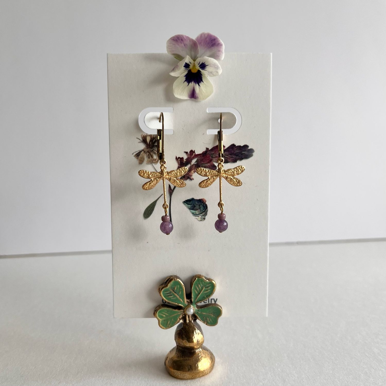 Dragonfly small  earrings