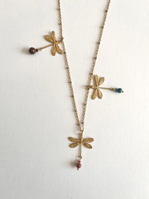 Dragonfly medium necklace
