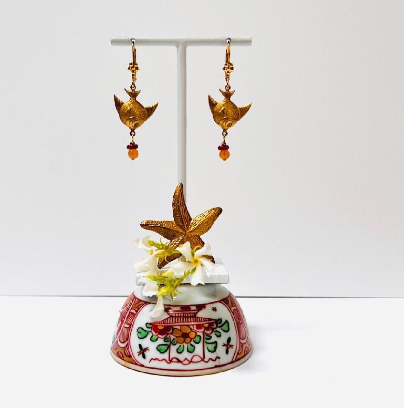 Big fish &amp; pearl ballchain