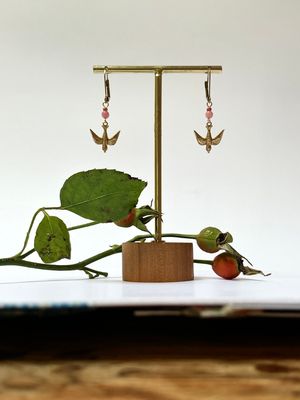 Kahlo birds earrings