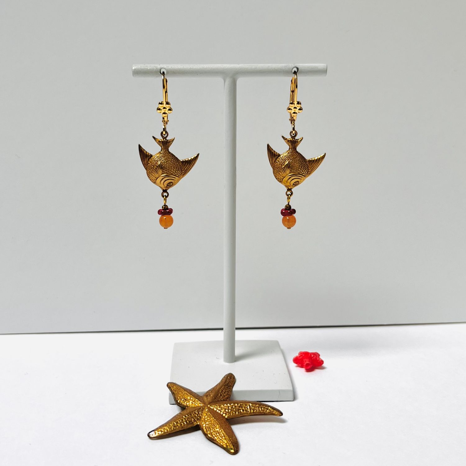 Small fish  earrings