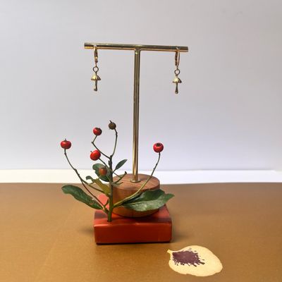 Petit mushrooms earrings