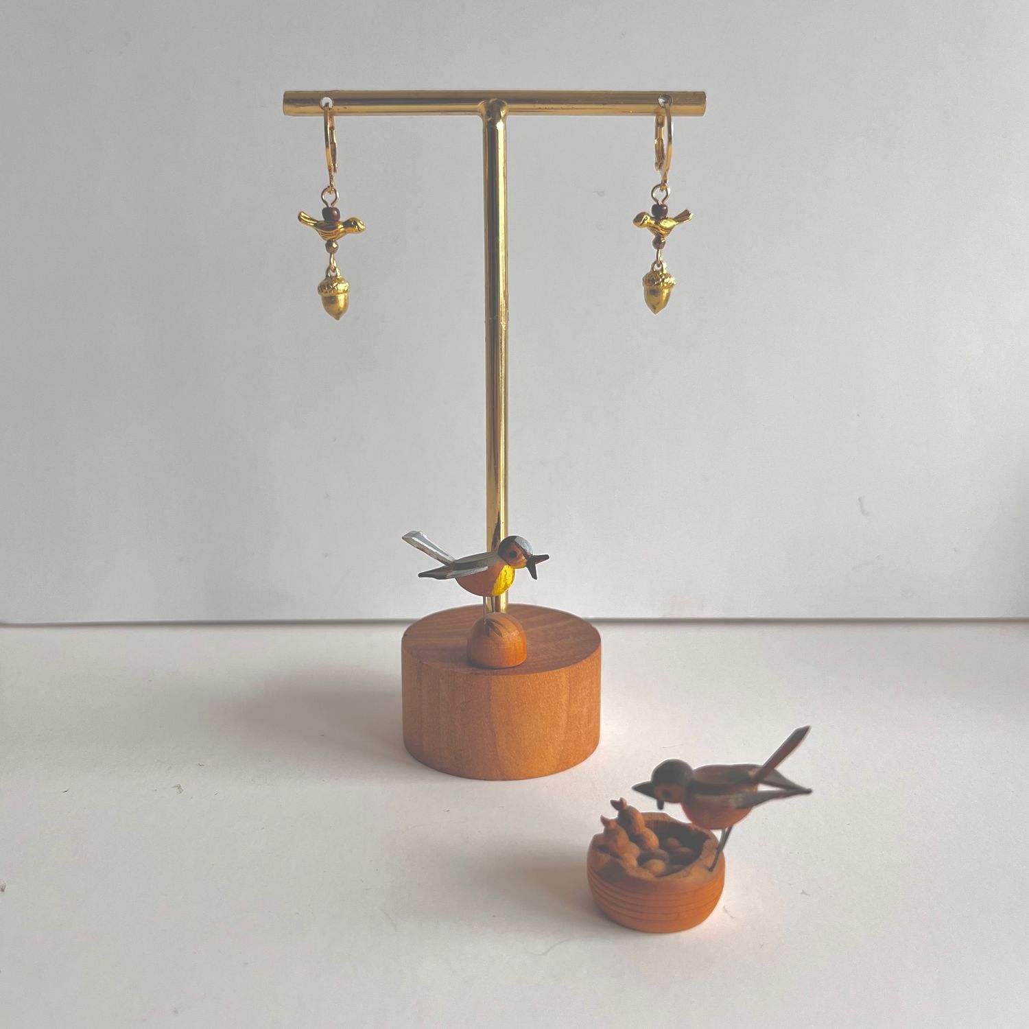 Acorn &amp; berries bracelet in a bottle