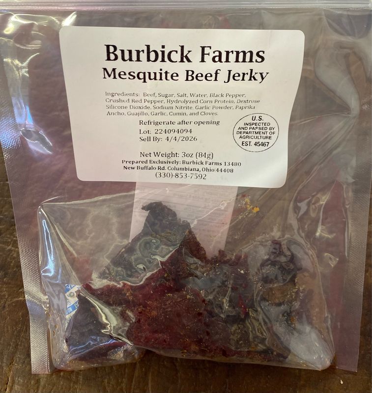 Mesquite Beef Jerky