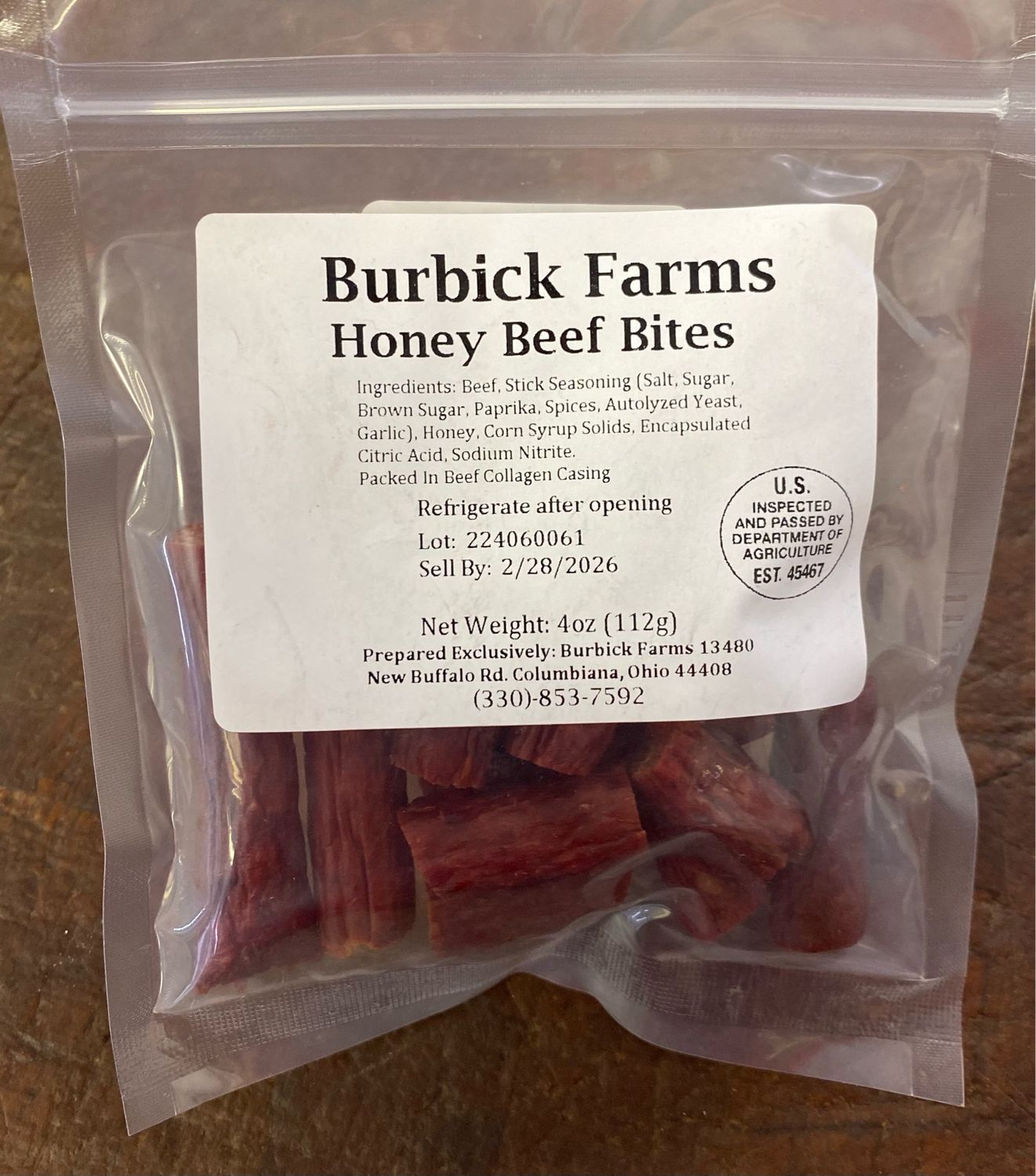 Honey Beef Bites
