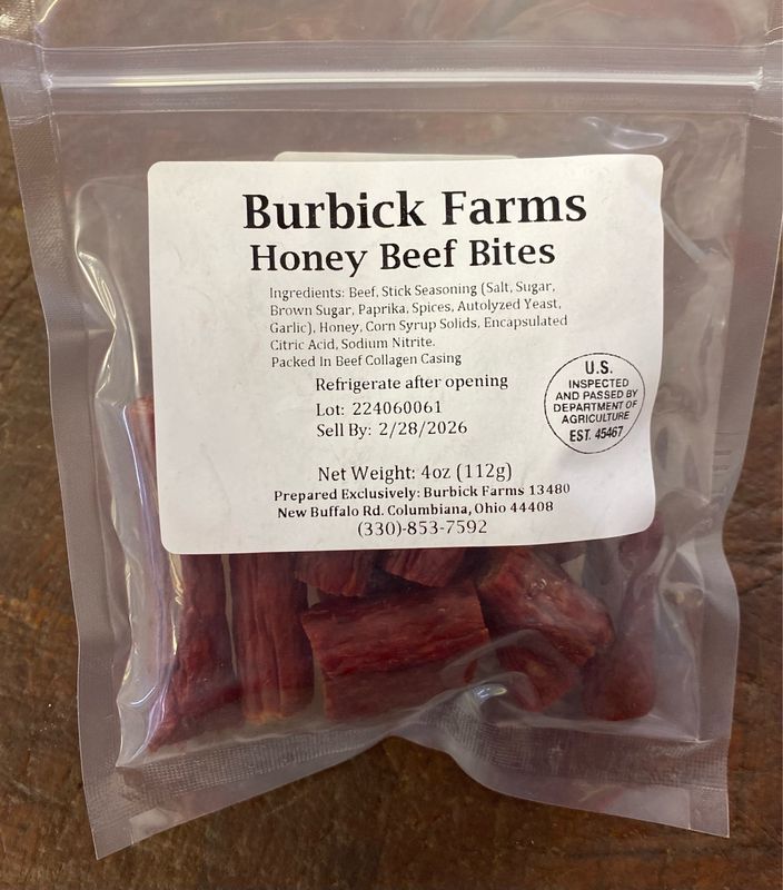 Honey Beef Bites