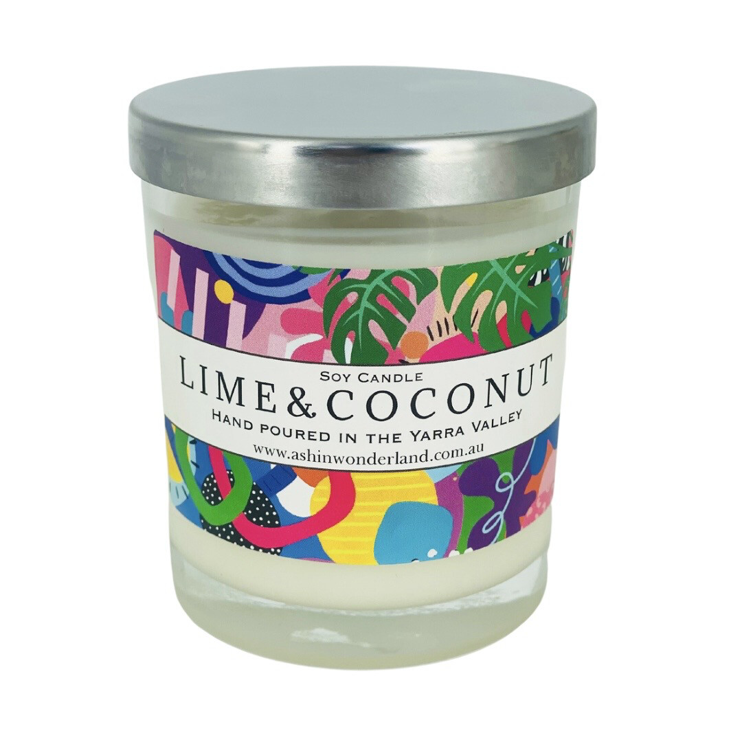 SOY CANDLE - LIME & COCONUT