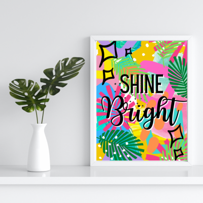 Shine Bright - A3 ART PRINT 