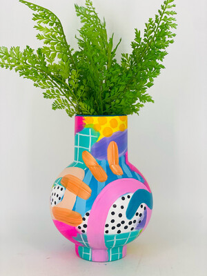 🌟NEW🌟 Hand Painted Vase