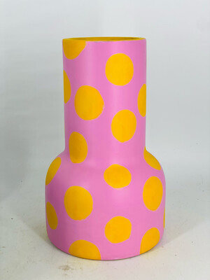 Wonderland Basics - Pink & Yellow Vase