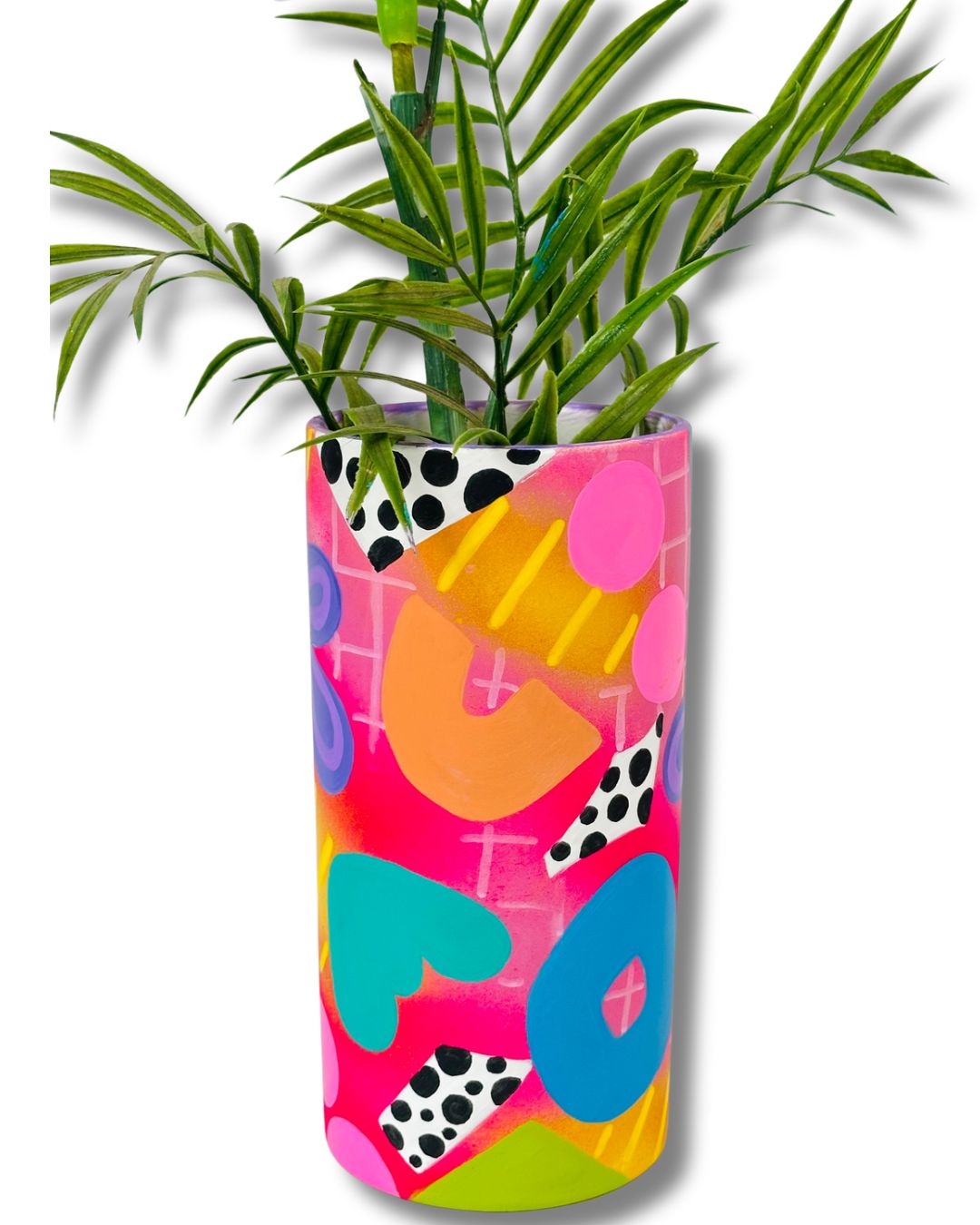 Hand Painted Vase - Small