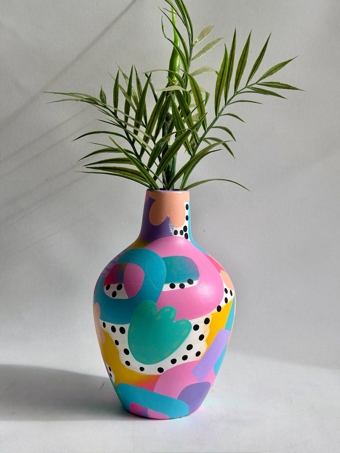 HAND PAINTED VASE