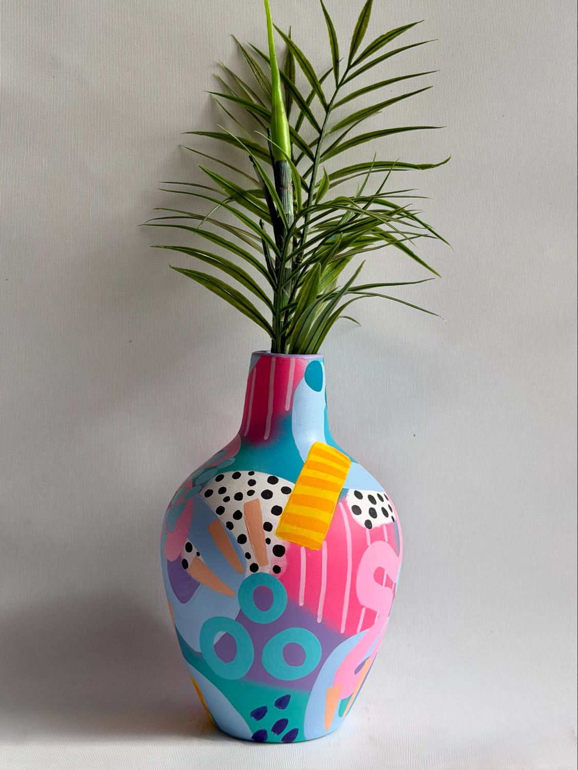HAND PAINTED VASE