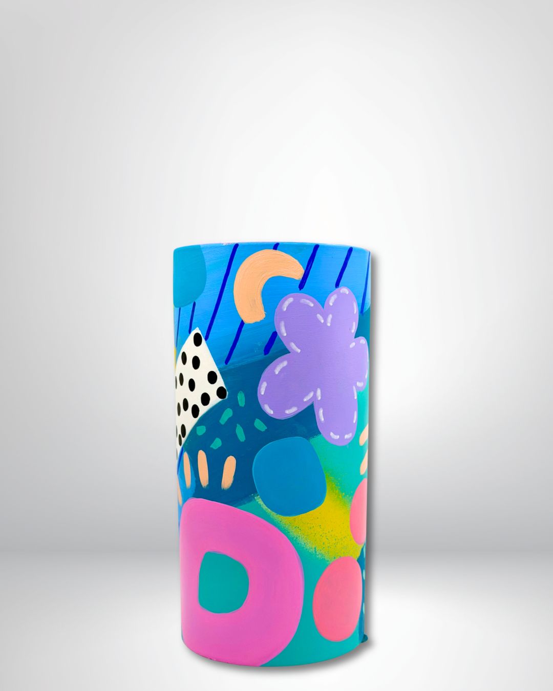 Hand Painted Vase - Small