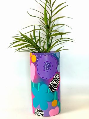 Hand Painted Vase - Small