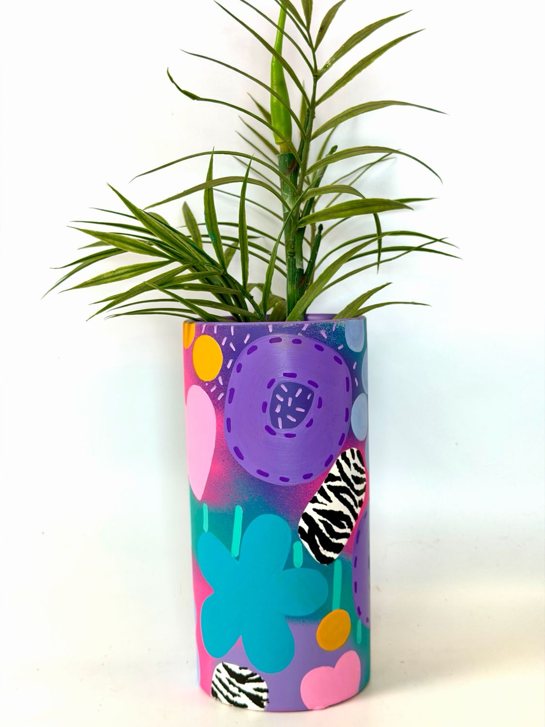 Hand Painted Vase - Small