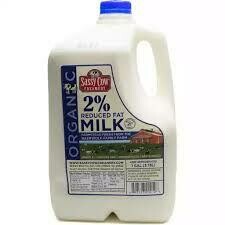 Organic 2% Milk (Gallon)