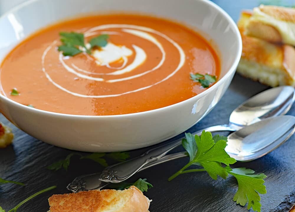 Heirloom Tomato Soup - Cadre Madison