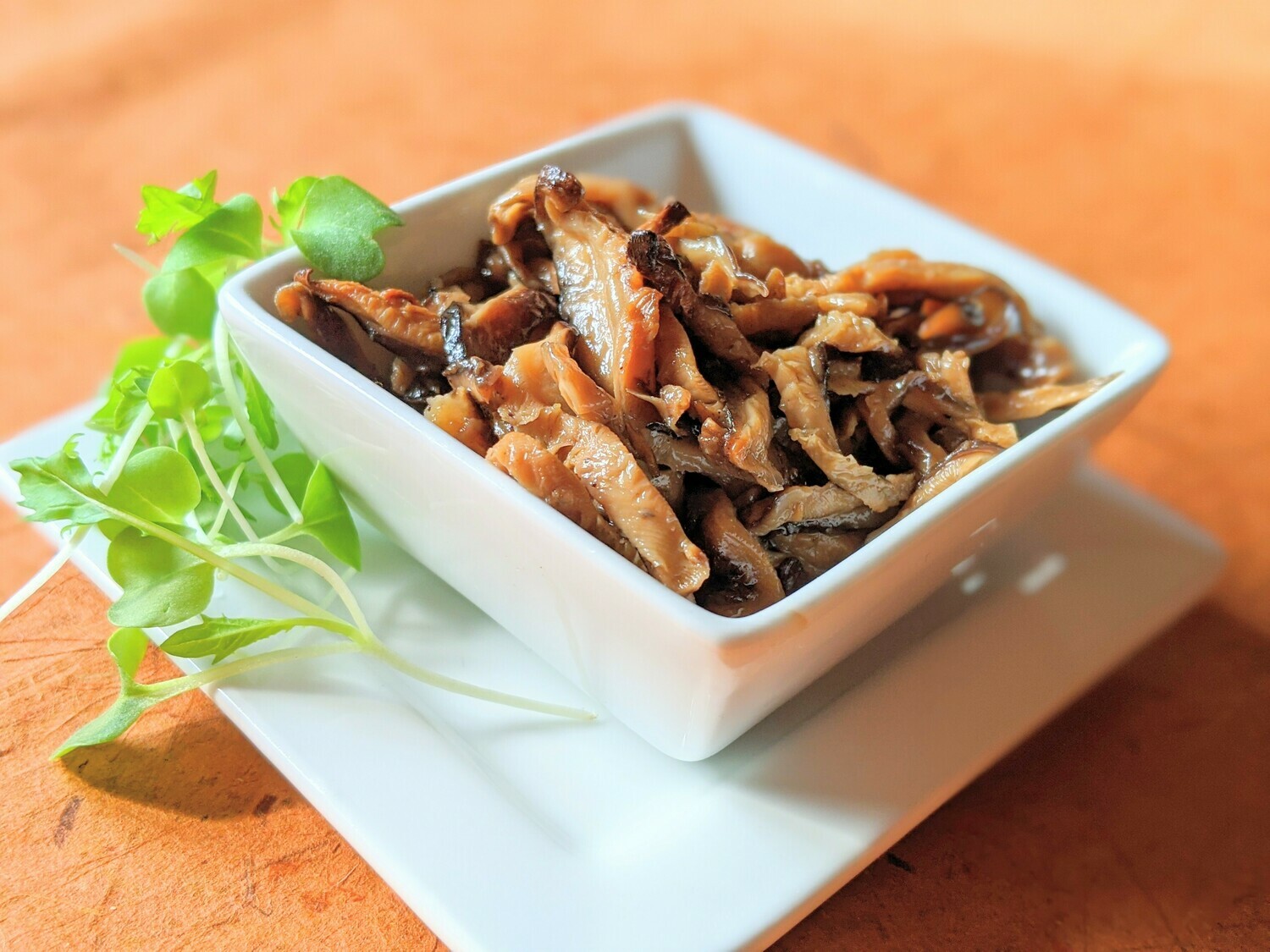 Shiitake Bacon (2oz) The Vibrant Veg