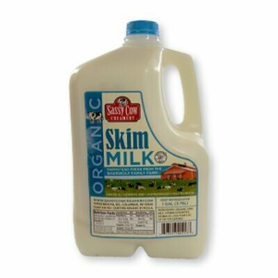 Organic Skim Milk (Gallon)