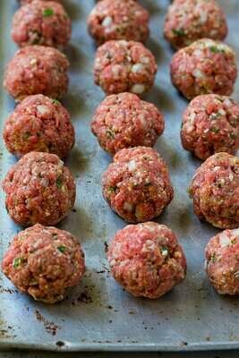 Hot Italian Meatballs
