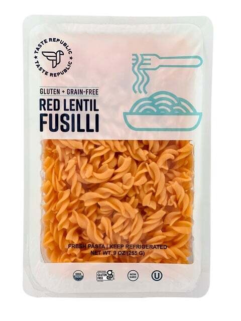 Organic Red Lentil Fusilli (Gluten-Free) - Taste Republic