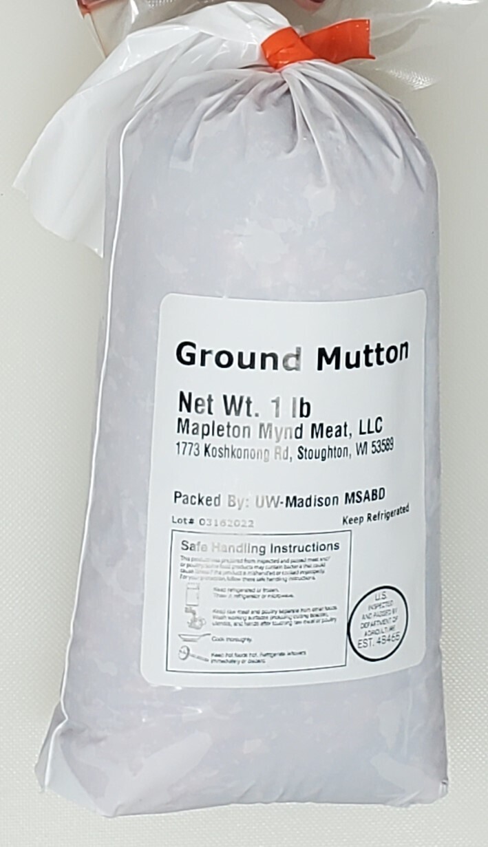 Ground Mutton (1 lb) - Mapleton Mynd