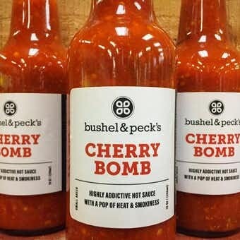 Cherry Bomb Hot Sauce - Bushel & Peck's
