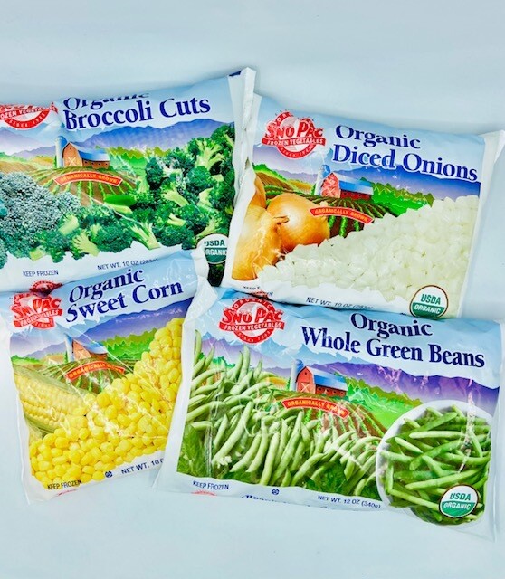 Organic Frozen Vegetables - Sno Pac Foods