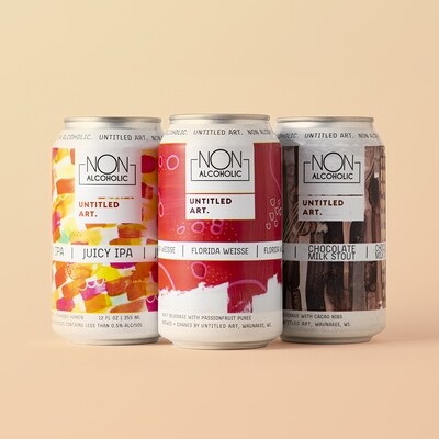 Non-Alcoholic Beer (6pk) - Untitled Art