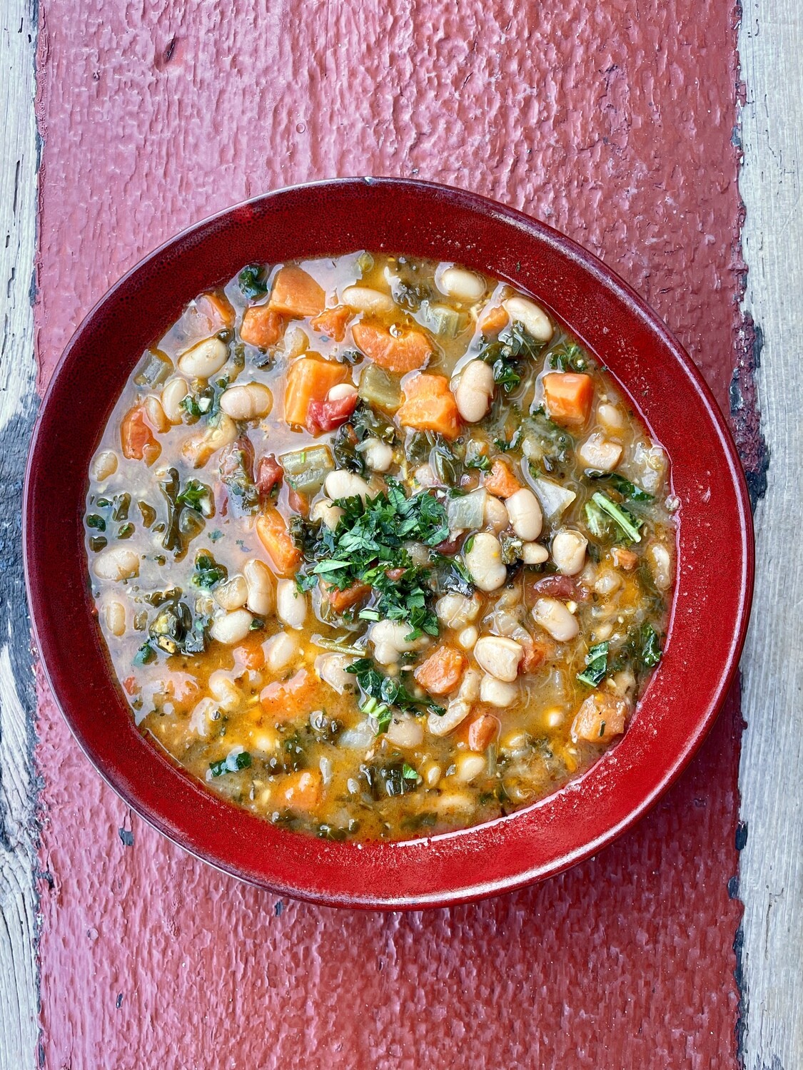 White Bean and Kale Soup Marigold Kitchen