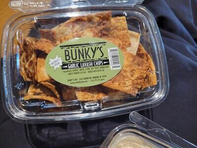 Garlic Lavash Chips - Bunky's
