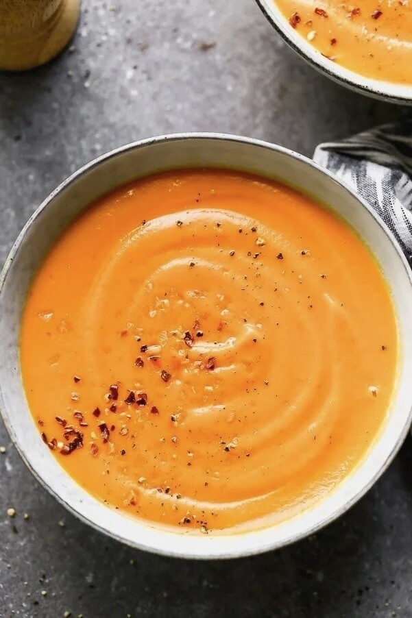 Carrot Harissa Soup - Cadre Madison