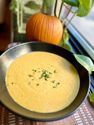 Maple Pumpkin & Sage Soup - Marigold Kitchen
