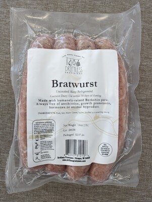 Driftless Provisions Bratwurst