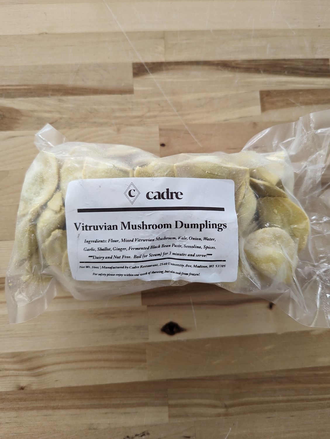 Mushroom Dumplings
